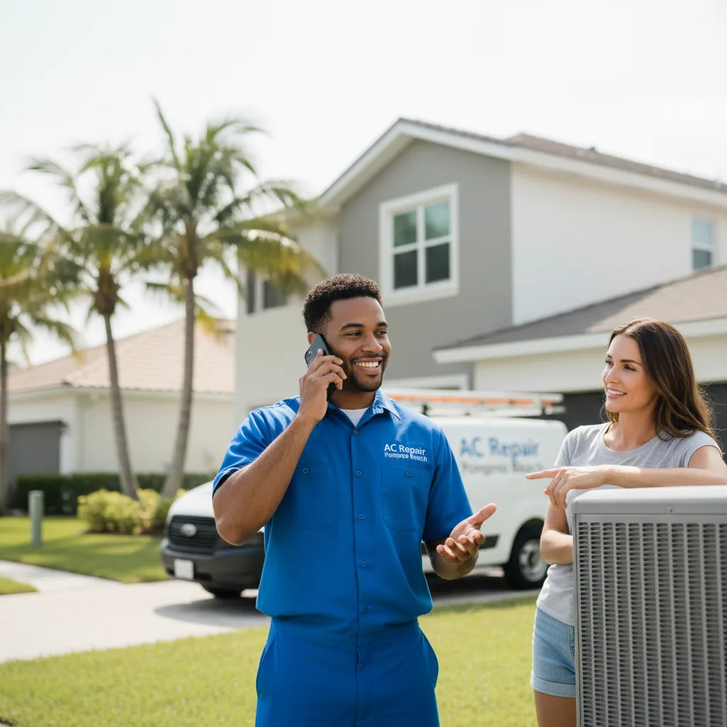 AC Repair Pompano Beach customer support in Leadwood